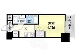 アドバンス新大阪ラシュレ 5階/-