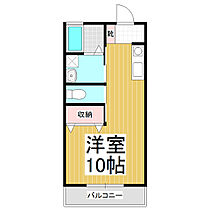 ＣＡＳＡ　Ｄ　諏訪町  ｜ 長野県飯田市諏訪町（賃貸アパート1R・2階・26.50㎡） その2