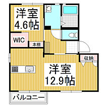 フォーレスアーサー　Ｂ  ｜ 長野県飯田市松尾新井（賃貸アパート1LDK・1階・43.54㎡） その2