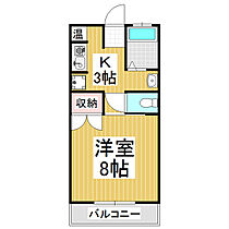 ウエストコート  ｜ 長野県飯田市松尾代田（賃貸アパート1K・1階・25.90㎡） その2