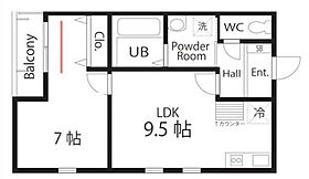 神奈川県横浜市磯子区杉田3丁目（賃貸アパート1LDK・1階・40.04㎡） その1