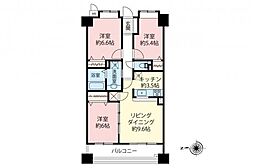 セザールプラザ東村山　3階