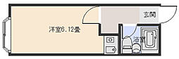 マドカハイツアオイII 1階1Kの間取り