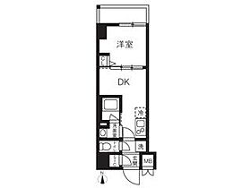 東京都台東区竜泉１丁目17-1（賃貸マンション1DK・6階・25.35㎡） その2