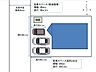 間取り：【敷地配置図】駐車場を拡張予定です。拡張後は並列で3台停められるようになります。