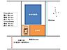 間取り：【区画図】庭を撤去して駐車並列3台可能です。