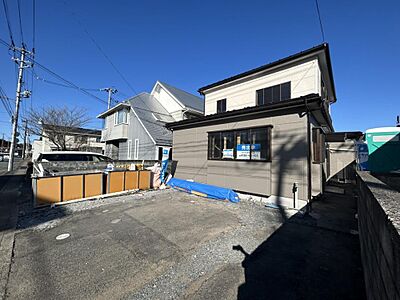外観：【住宅ローン減税対象】価格には消費税、リフォーム費用を含みます。リフォーム中でもご案内可能。内覧希望の方はお電話ください。