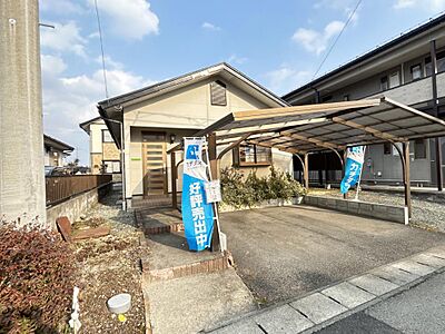 外観：【住宅ローン減税対象】価格には消費税、リフォーム費用を含みます。リフォーム中でもご案内可能。内覧希望の方はお電話ください。