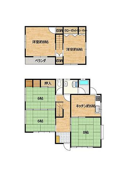 室内を拡大表示