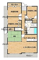間取図画像 4LDK