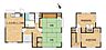 間取り：【間取図】4LDKの二階建て住宅です。