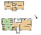 間取り：【間取図】4LDKです。各部屋に収納がございます。