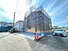 外観：【リフォーム中】外観別アングルです。外壁屋根塗装を行います。