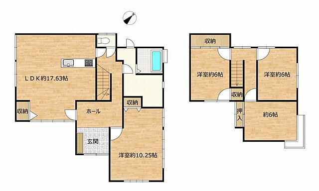 間取り 富山市八尾町杉田652-5