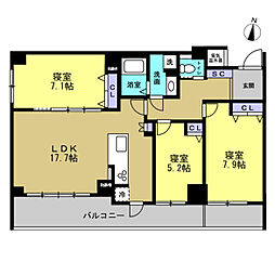 間取図画像 3LDK