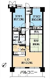間取図画像 3LDK