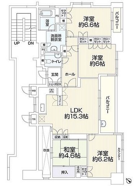 【間取図】