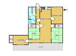 間取図画像 4LDK