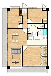 間取図画像 3LDK
