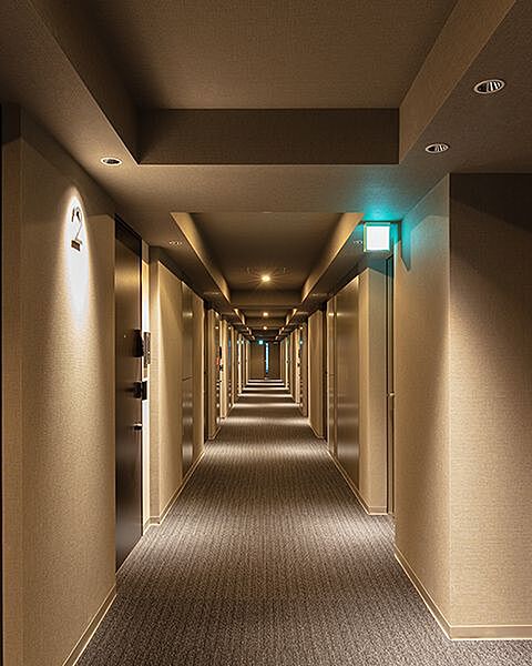 画像22:ホテルライクな内廊下