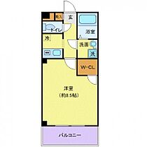 Casa Domani  ｜ 千葉県浦安市当代島3丁目8-56（賃貸マンション1K・3階・27.00㎡） その2