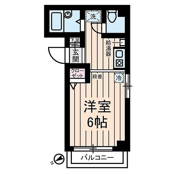 メゾン・ド・エッフェ 0201｜千葉県市川市南行徳4丁目(賃貸マンション1R・2階・18.86㎡)の写真 その2