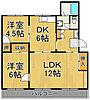 中山五月台住宅13号棟5階4.8万円