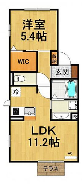 アルチェ ｜兵庫県宝塚市清荒神2丁目(賃貸アパート1LDK・2階・41.26㎡)の写真 その2