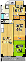 リーブド苦楽園  ｜ 兵庫県西宮市石刎町（賃貸マンション3LDK・1階・69.11㎡） その2