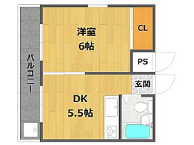 メゾン北野  ｜ 兵庫県伊丹市北野4丁目（賃貸マンション1DK・3階・29.00㎡） その2