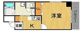 ROCK  ｜ 兵庫県尼崎市開明町2丁目（賃貸マンション1K・7階・26.52㎡） その2