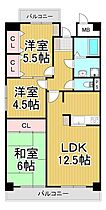 エクセルコートTOMATSU  ｜ 兵庫県尼崎市富松町3丁目（賃貸マンション3LDK・4階・67.59㎡） その2