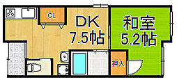 亀井町平屋戸建貸家