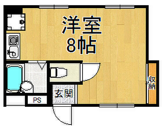 兵庫県西宮市中島町(賃貸マンション1R・2階・19.60㎡)の写真 その2