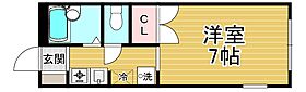 兵庫県西宮市甲子園浦風町（賃貸アパート1K・1階・21.10㎡） その2