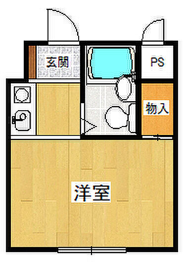 兵庫県西宮市小松南町1丁目(賃貸マンション1K・3階・17.28㎡)の写真 その2