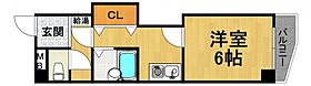 兵庫県西宮市南越木岩町（賃貸マンション1K・3階・23.00㎡） その2