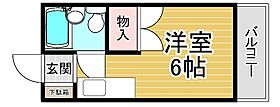 サンハイツ  ｜ 兵庫県西宮市大屋町（賃貸マンション1R・1階・16.00㎡） その2