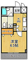 兵庫県西宮市用海町（賃貸マンション1K・3階・24.96㎡） その2