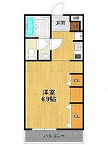 兵庫県尼崎市南塚口町3丁目（賃貸マンション1K・3階・21.73㎡） その2