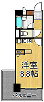 プレステージ岡本  ｜ 兵庫県西宮市大屋町（賃貸マンション1K・4階・24.90㎡） その2