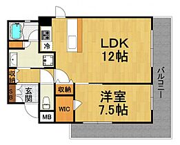 キャッスルプラザ西宮  ｜ 兵庫県西宮市馬場町（賃貸マンション1LDK・4階・53.89㎡） その2