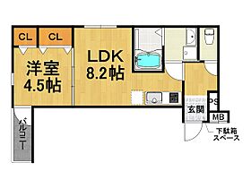 フジパレス武庫之荘東2番館  ｜ 兵庫県尼崎市武庫之荘東1丁目（賃貸アパート1LDK・1階・32.37㎡） その2