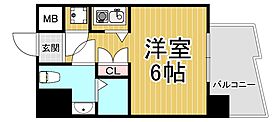 インターフェルティR2甲子園  ｜ 兵庫県西宮市甲子園口5丁目（賃貸マンション1K・8階・19.44㎡） その2