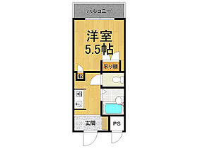 クリスタルカーサ2  ｜ 兵庫県西宮市下大市東町（賃貸マンション1K・1階・20.00㎡） その2