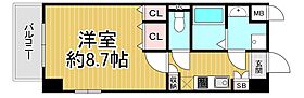 ロイヤルメゾン尼崎ガーデン  ｜ 兵庫県尼崎市昭和南通8丁目（賃貸マンション1K・3階・30.10㎡） その2