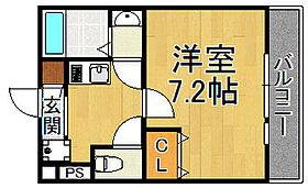 AMAGASAKI Modern Heights  ｜ 兵庫県尼崎市西本町3丁目（賃貸アパート1K・2階・25.34㎡） その2