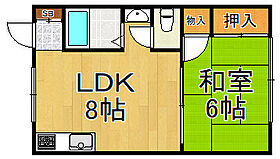 サンハイツ三野  ｜ 兵庫県尼崎市瓦宮1丁目（賃貸アパート1LDK・1階・27.00㎡） その2