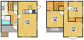 兵庫県西宮市上甲東園2丁目（賃貸テラスハウス3LDK・1階・80.68㎡） その2