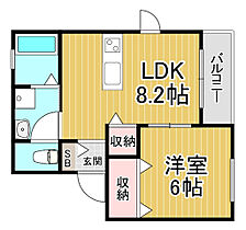 ベルリード宝塚  ｜ 兵庫県宝塚市光明町（賃貸アパート1LDK・2階・33.53㎡） その2